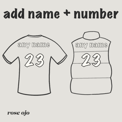 Add name + number