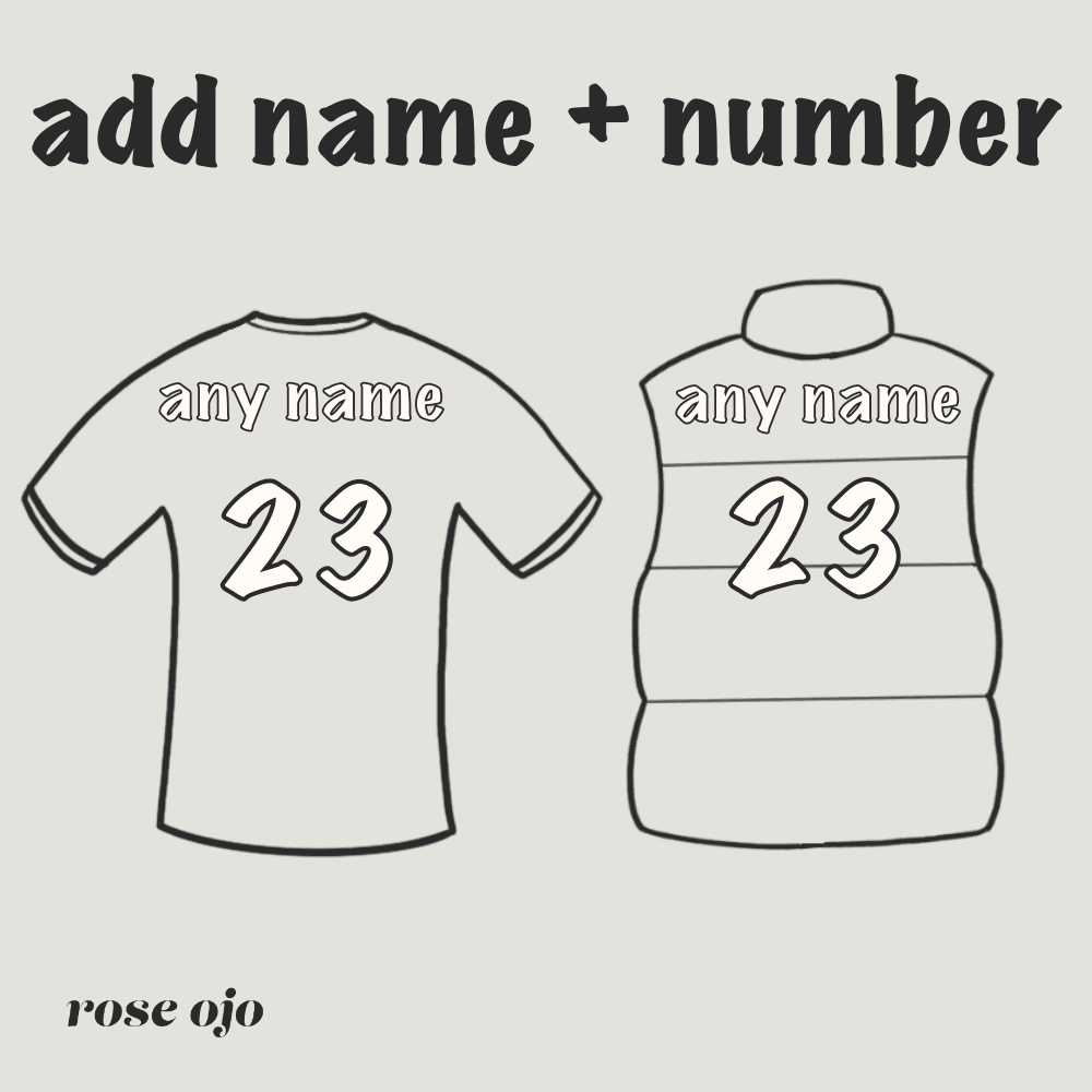 Add name + number