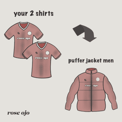 Custom Puffer Jacket - MEN