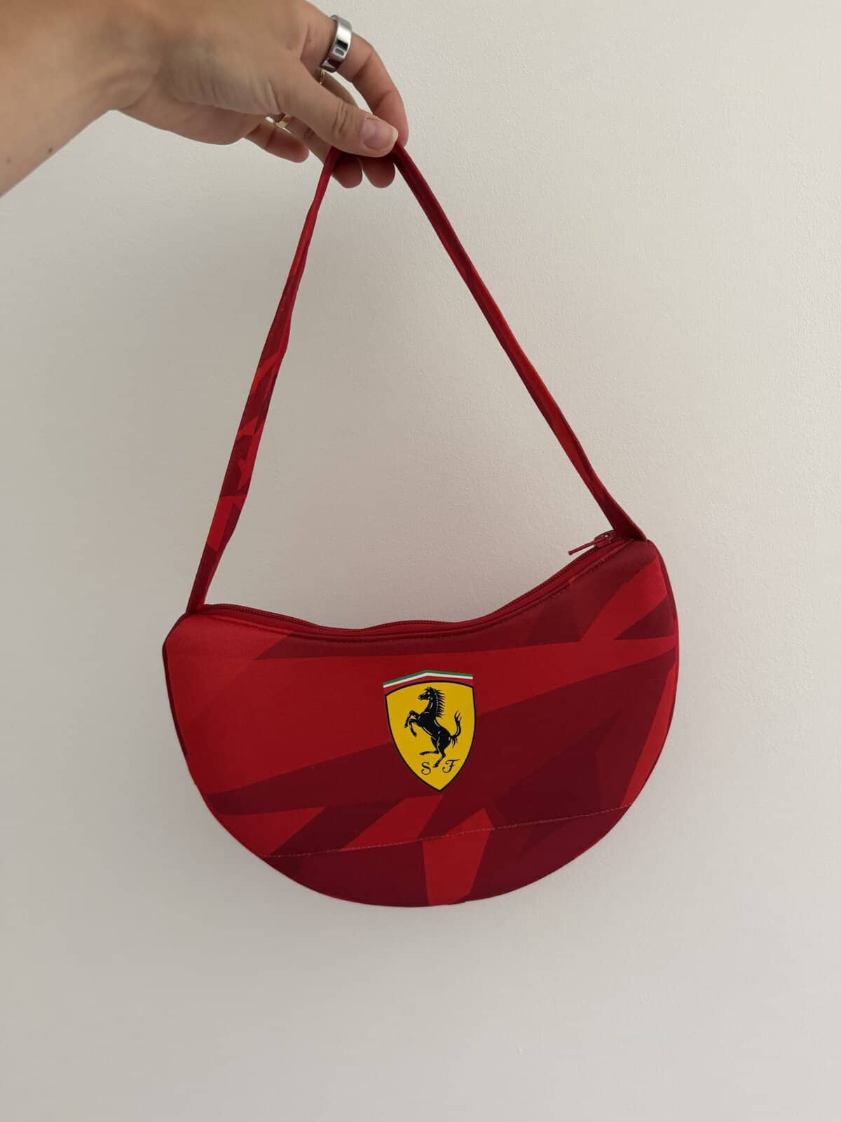 Round Moon bag (Short strap or Adjustable long strap) - Image 5